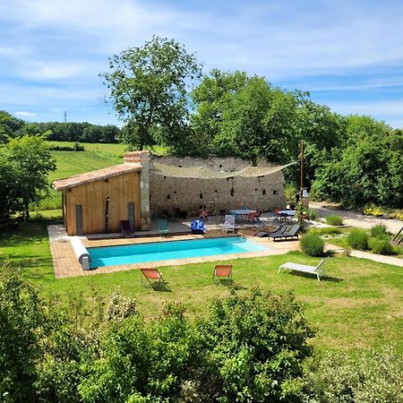 Gite Campagne Famille 15 Pers Piscine Chauffee Jeux Enfants Petanque Saint-Sauvy Екстериор снимка