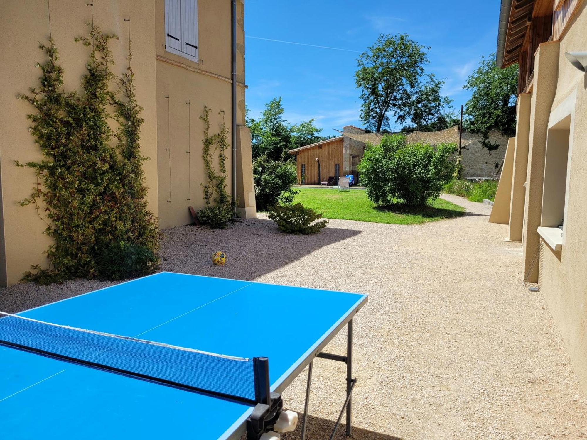 Gite Campagne Famille 15 Pers Piscine Chauffee Jeux Enfants Petanque Saint-Sauvy Екстериор снимка